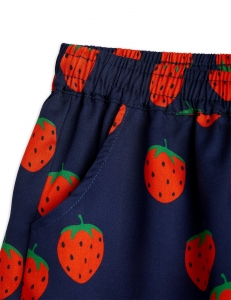 MINI RODINI Shorts Strawberry - blau